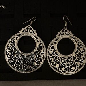 Silver Filigree Earrings